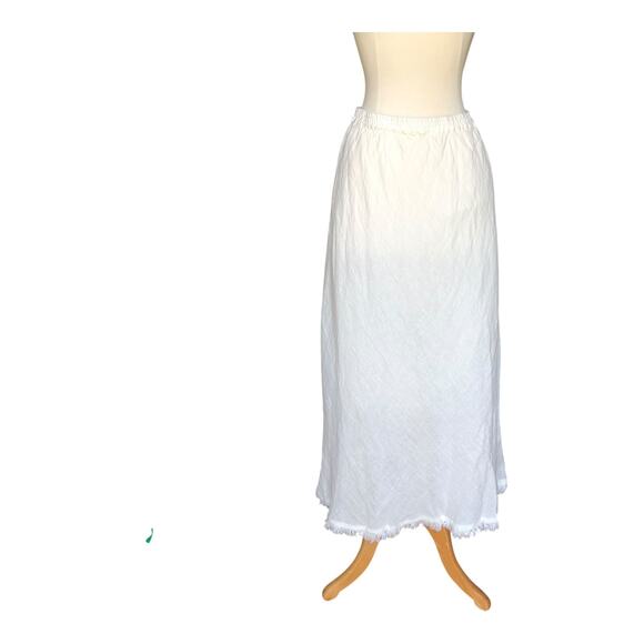 Brave True Dresses & Skirts - Brave+True Maxi Lined Oakey Skirt White Linen Women's Size XS New